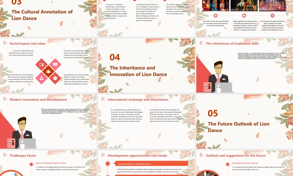 舞狮英文介绍课件