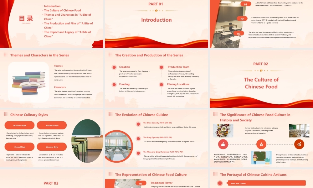 舌尖上的中国英文版课件