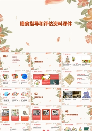 膳食指导和评估资料课件