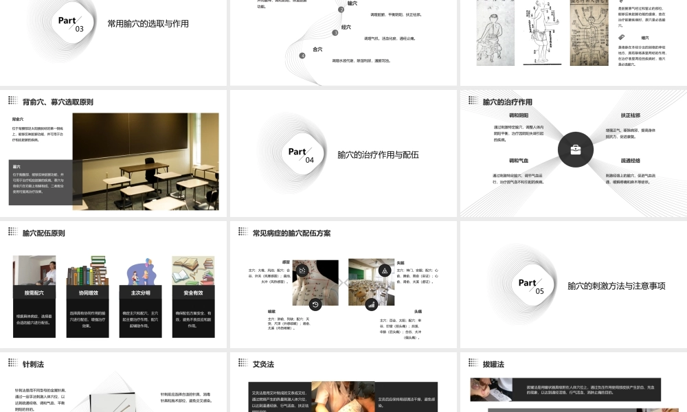 腧穴的基本概念课件