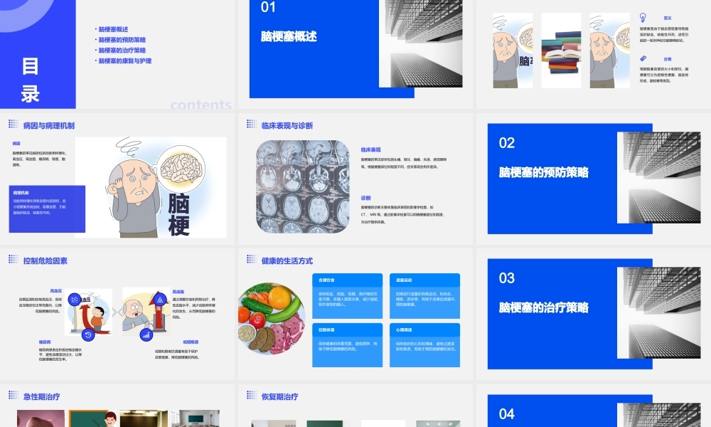 脑梗塞防治策略课件