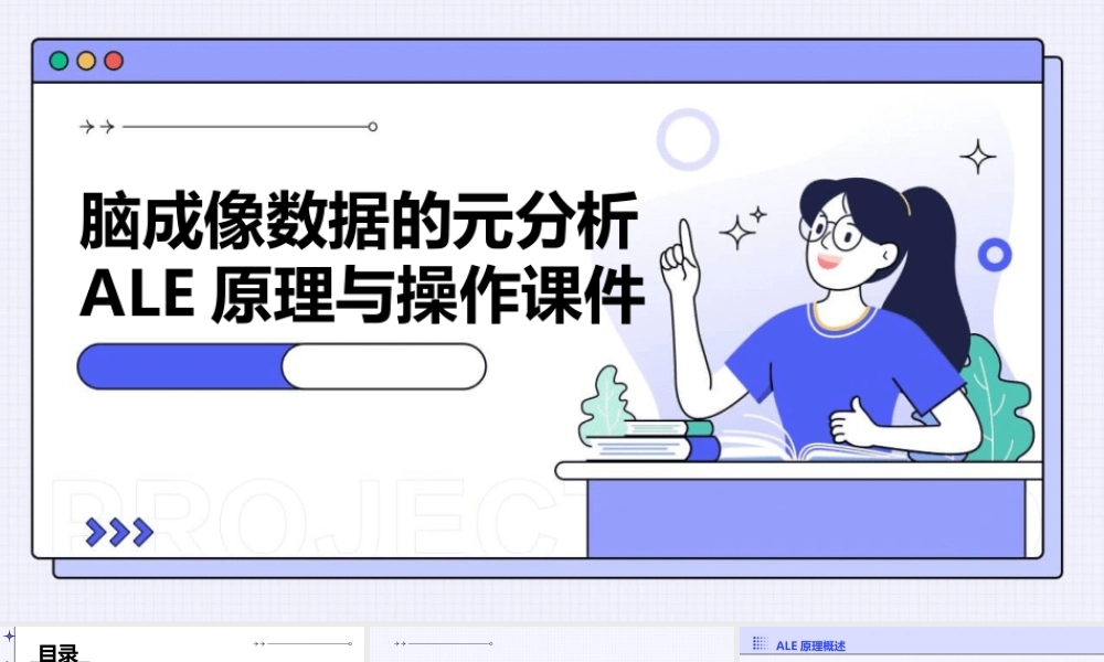 脑成像数据的元分析ALE原理与操作课件