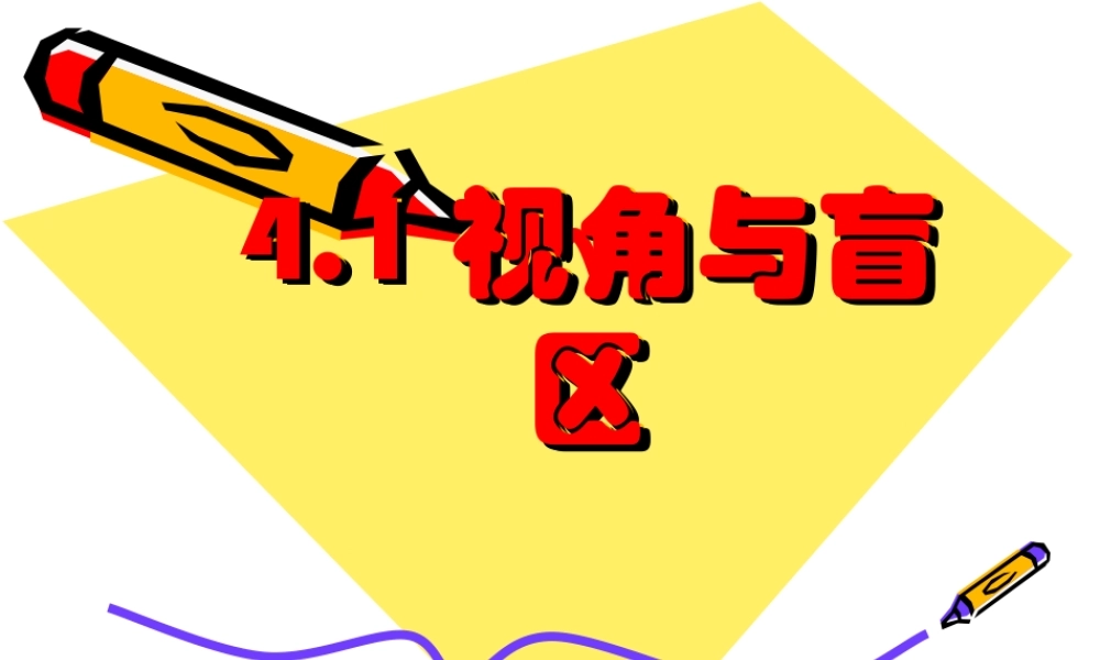 九年级数学视角与盲区1ppt 课件
