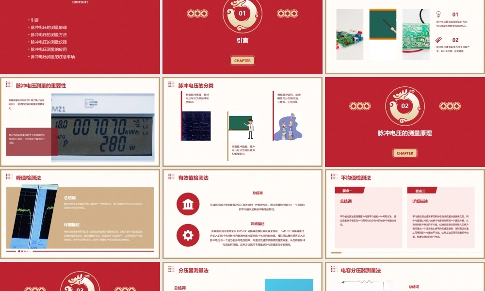 脉冲电压的测量课件