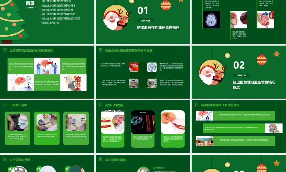 脑出血急性期血压管理新进展课件