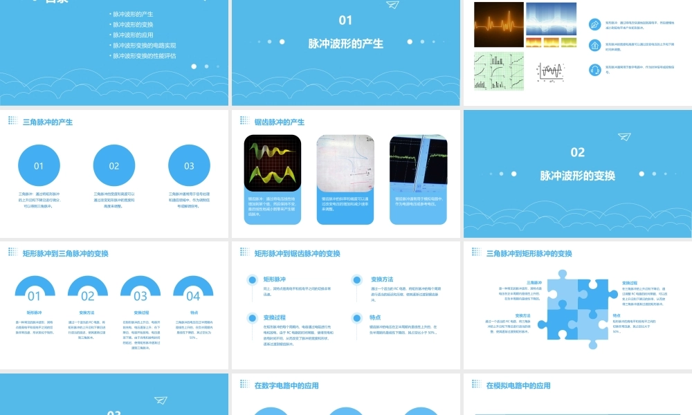 脉冲波形的产生与变换z资料课件