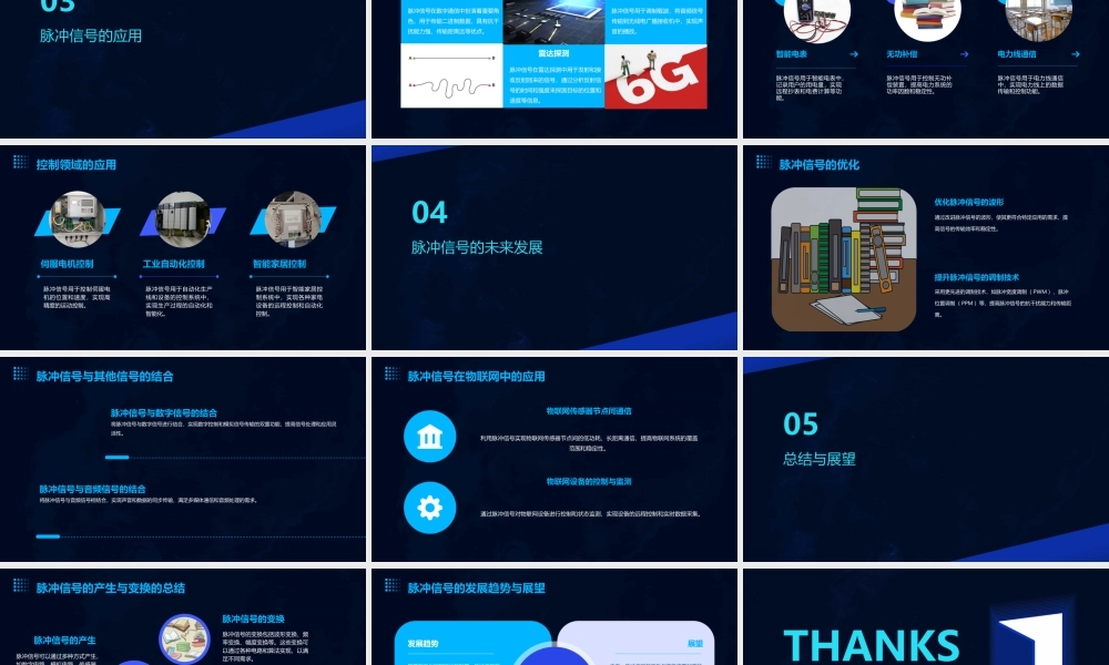 脉冲信号的产生与变换素材课件