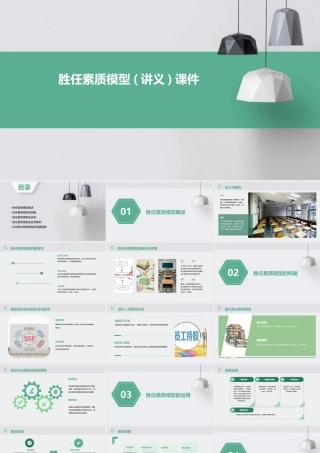 胜任素质模型(讲义)课件