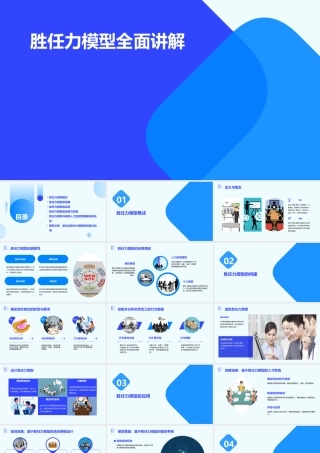 胜任力模型全面讲解能力素质模式课件