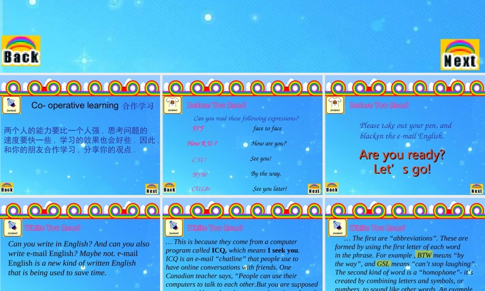 九年级英语 Unit 12 Reading课件 人教新目标版 课件