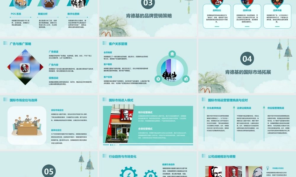 肯德基运营管理案例分析课件