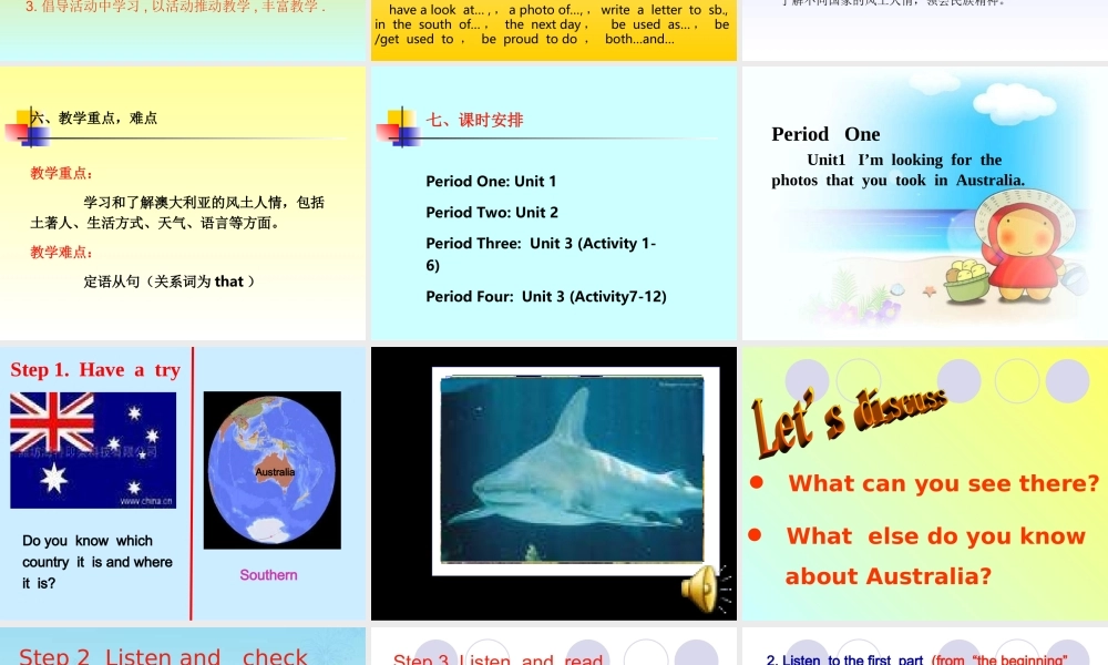 初中英语第六册Unit 3课件3 课件