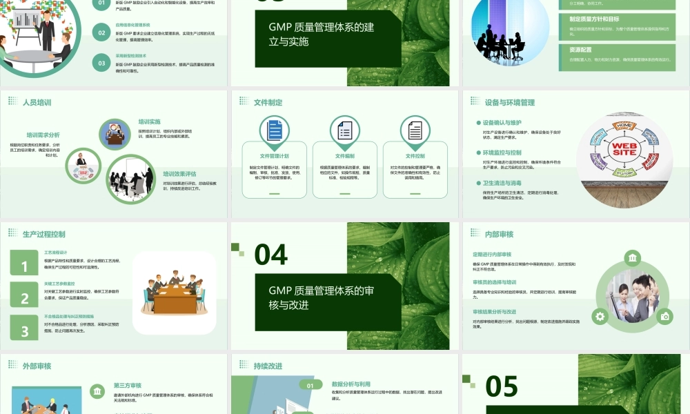 肖志坚新版GMP质量管理体系培训课件