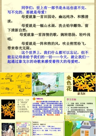 《金色花》优质课件