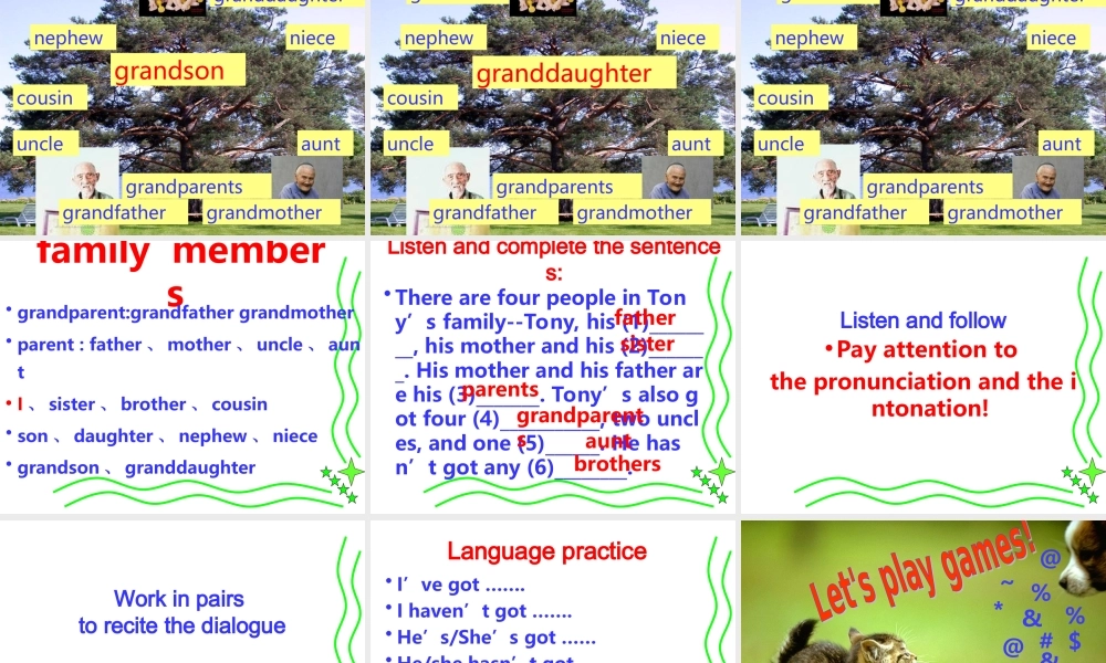 七年级英语Module4 Unit1 How many people are there in your family课件2 外研版 课件