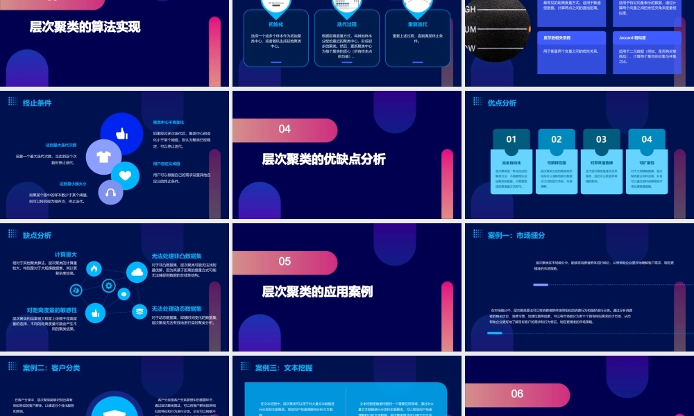 聚类分析—层次聚类课件