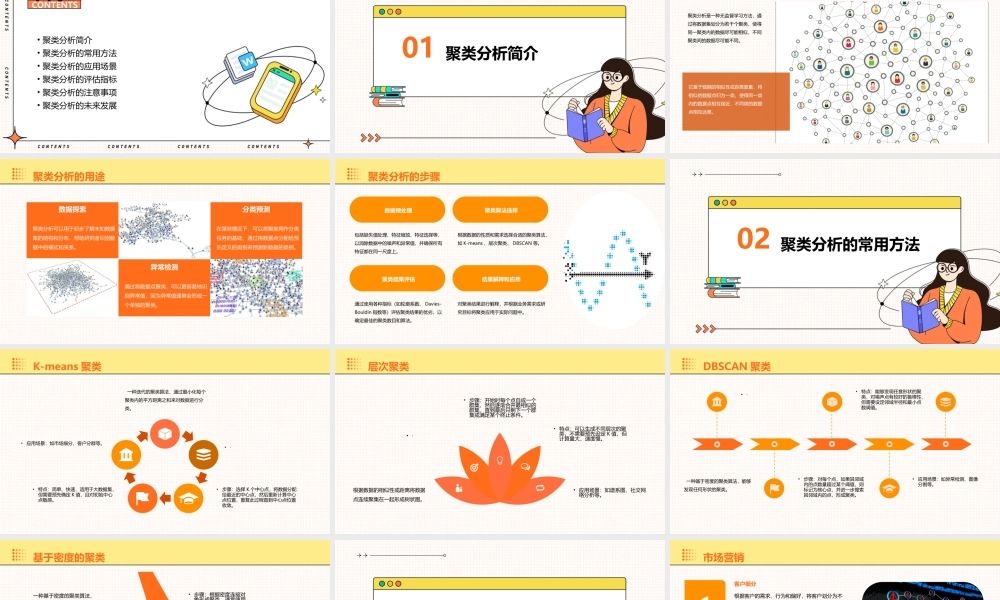 聚类分析基本讲义课件