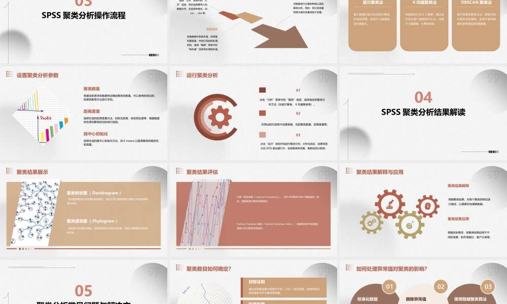 聚类分析SPSS操作课件