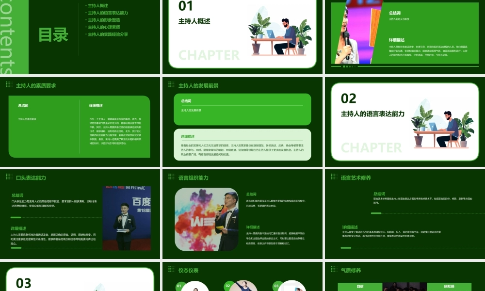 聚成集团金牌主持人训练营——朱辉课件