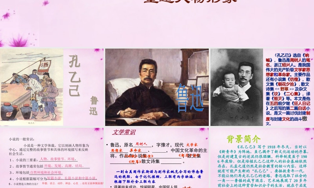 九年级语文下册 5 孔乙己课件 新人教版 课件