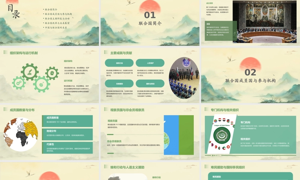 联合国最具普遍性的国际组织课件