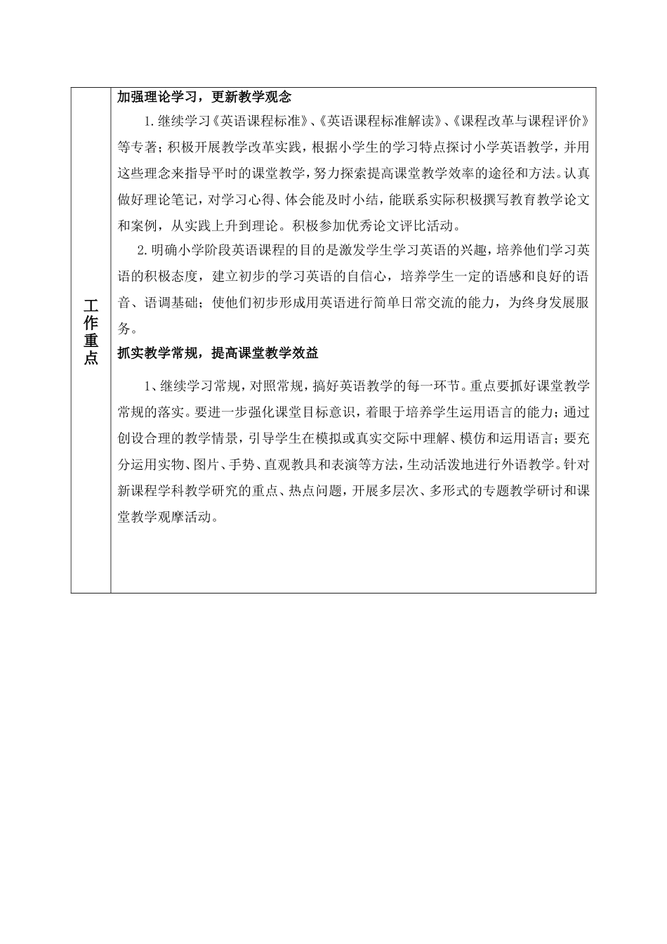 2015秋季英语教研组作计划_第2页