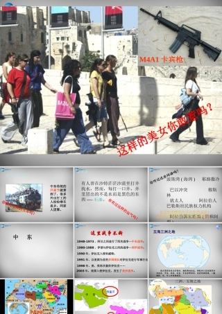 中学七年级地理下册 8.1 中东课件1 新人教版 课件