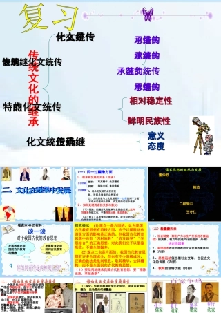 文化在继承中发展@