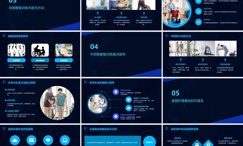 老年人骨折术后的康复训练与家庭护理