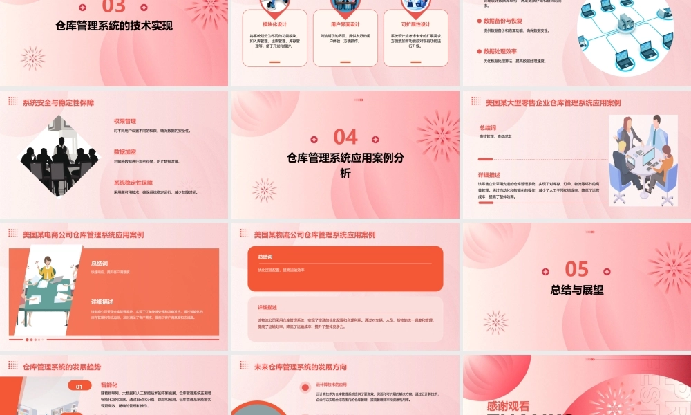 美国的一个仓库管理系统课件