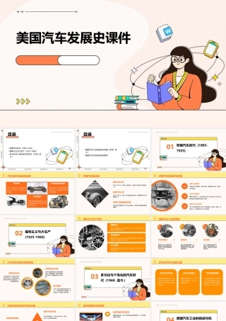 美国汽车发展史课件