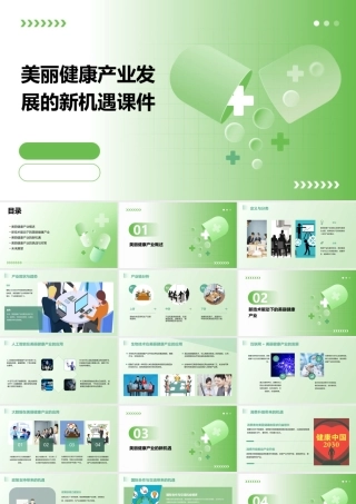 美丽健康产业发展的新机遇课件