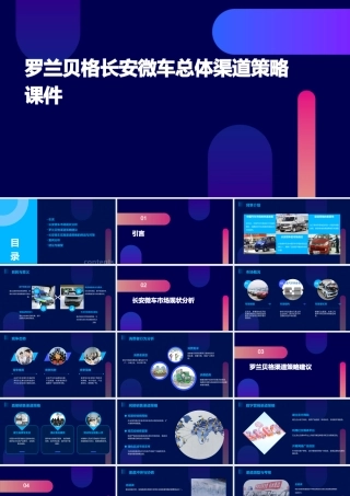 罗兰贝格长安微车总体渠道策略课件
