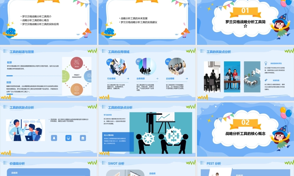 罗兰贝格战略分析工具通用课件