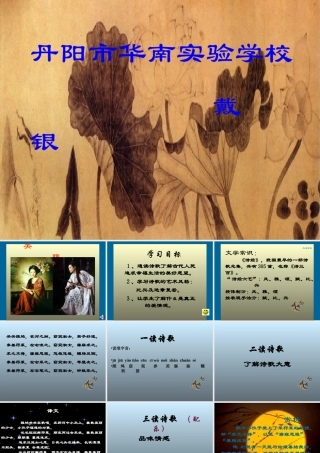 九年级语文下册 (关雎 )教学课件 人教新课标版 课件