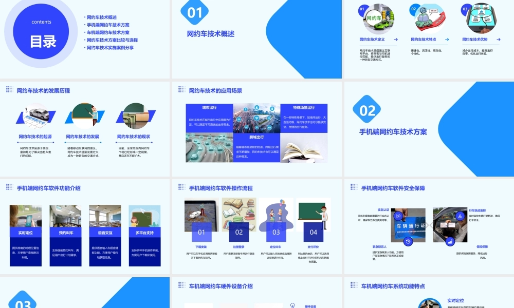 网约车技术引导型方案(手机车机版)课件