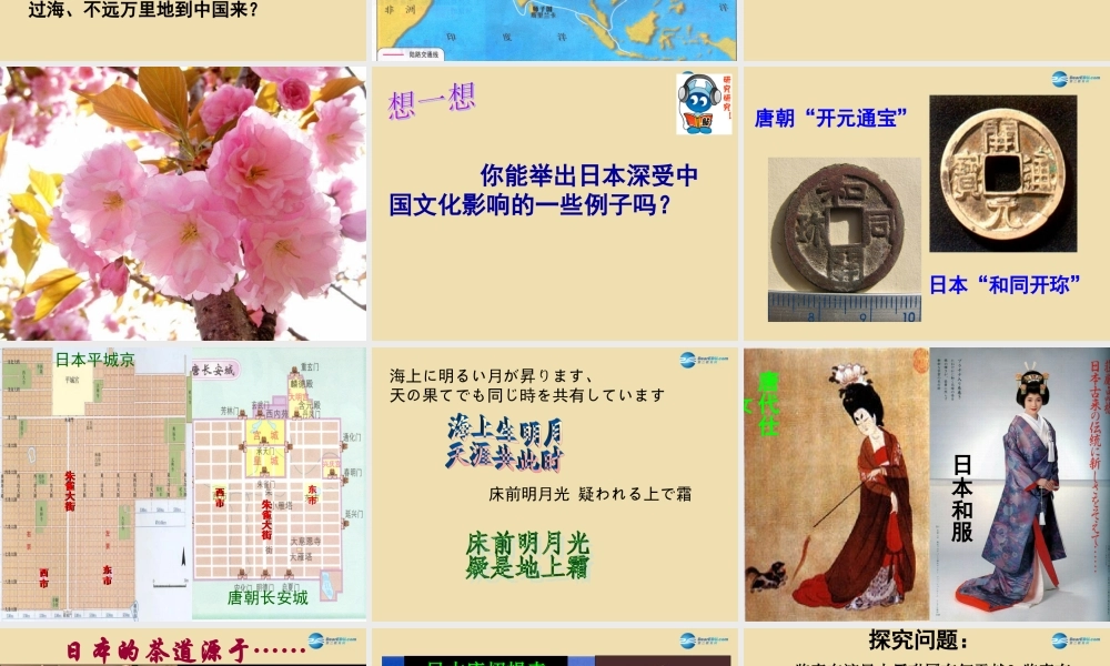 中学七年级历史下册 6 对外友好交往课件 新人教版 课件