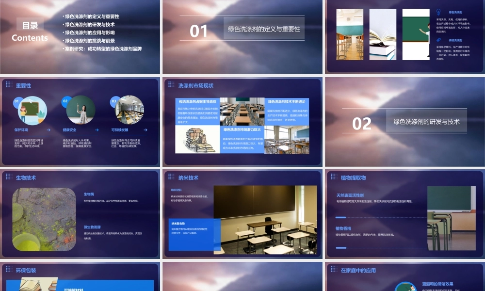 绿色洗涤剂的未来课件