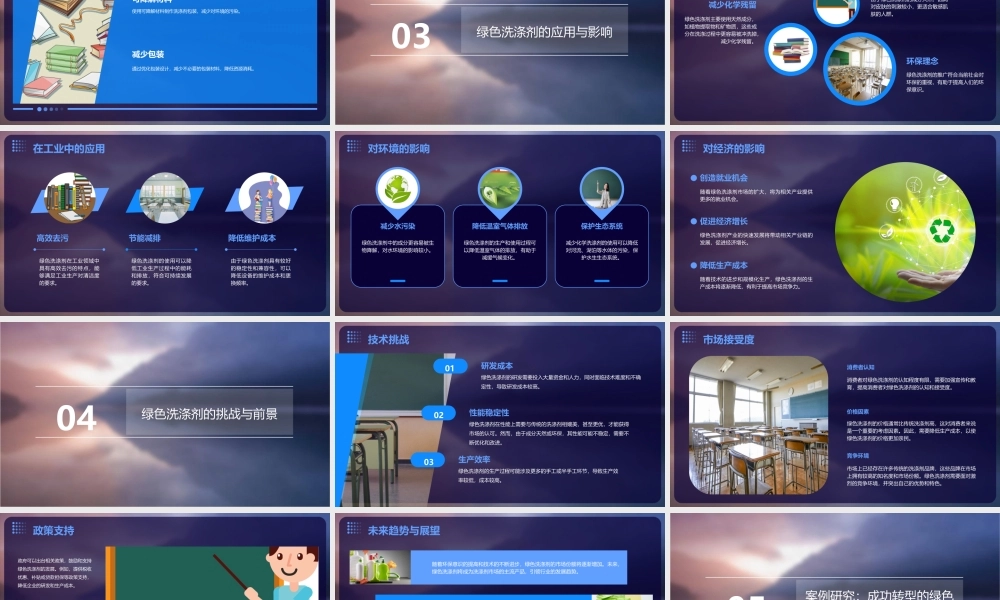 绿色洗涤剂的未来课件
