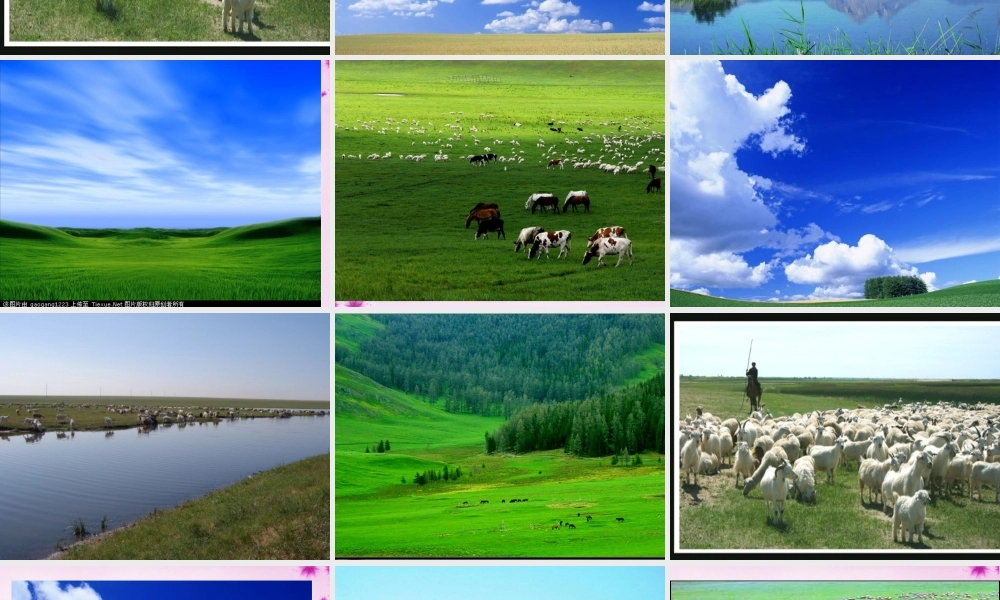 八年级语文上册 9(敕勒歌)教学课件 北师大版 课件