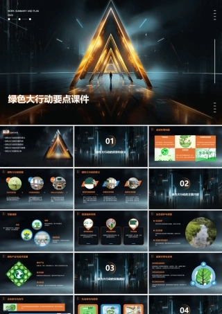 绿色大行动要点课件