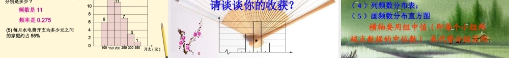 八年级数学下册 3.2(频数分布直方图)课件 浙教版 课件