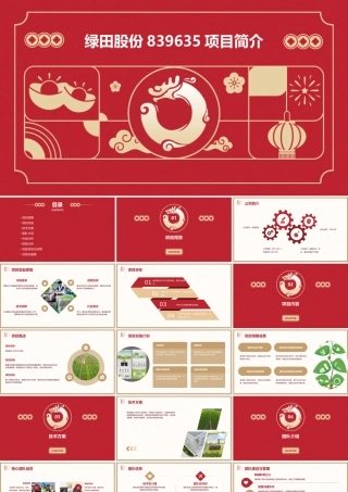 绿田股份839635项目简介课件