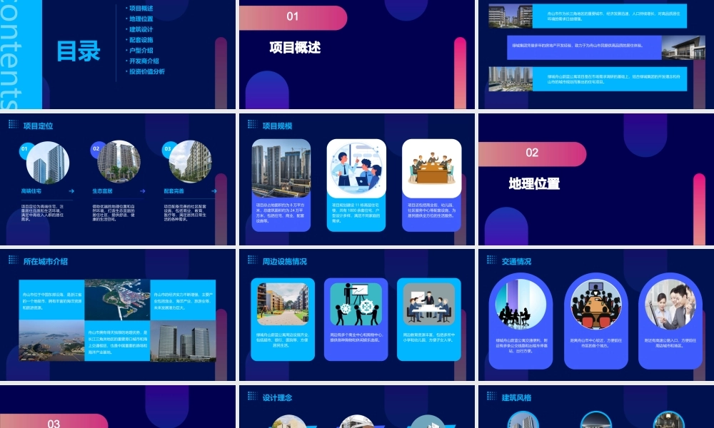 绿城舟山蔚蓝公寓项目推介介绍文档资料课件