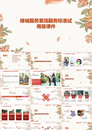绿城服务案场服务标准试用版课件