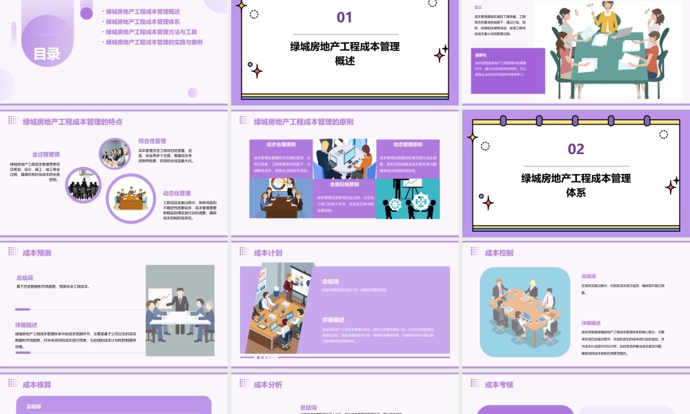 绿城房地产工程成本管理课件
