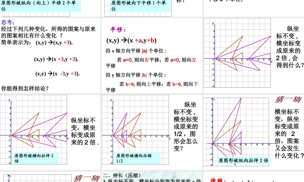 九年级数学上册 图形与坐标ppt 课件