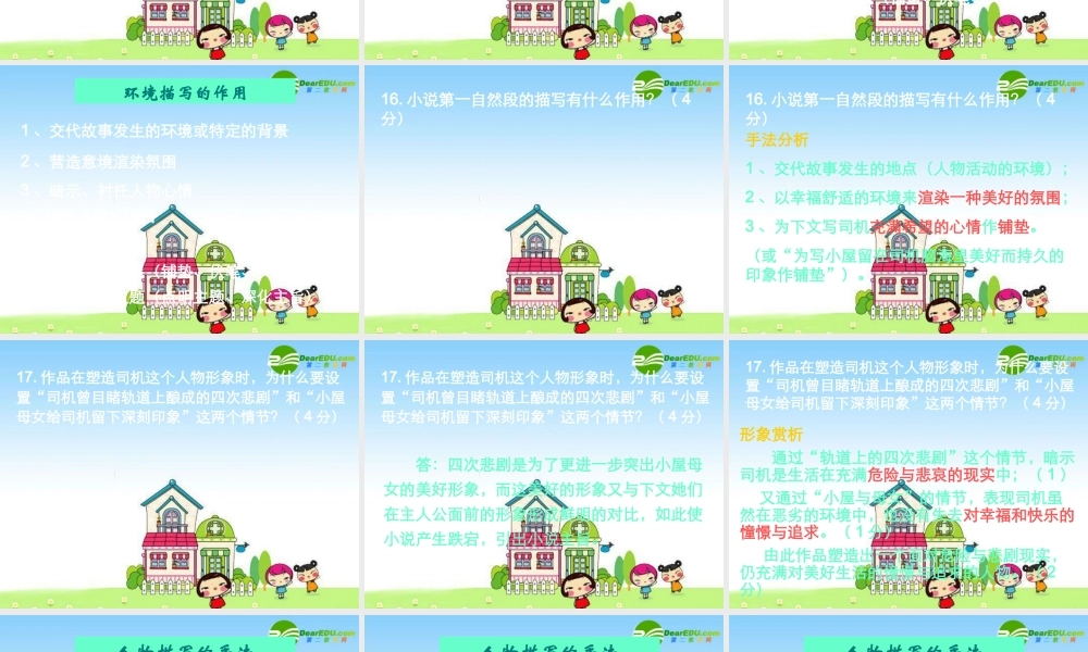 新课标高三语文高考二轮复习：(牛刀小试2试卷讲评)(课件) 课件