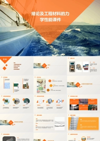 绪论及工程材料的力学性能课件