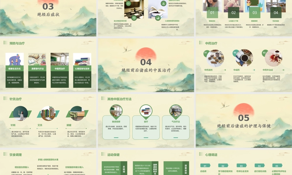 绝经前后诸症课件